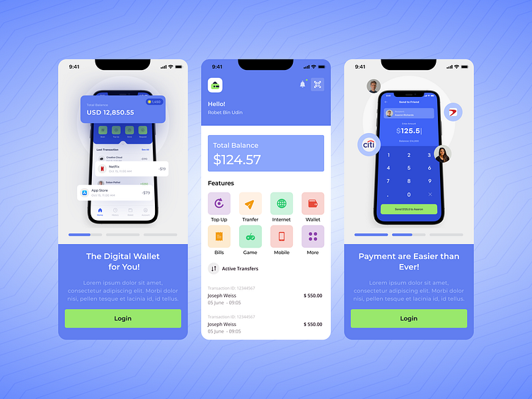 E-Wallet by Damindi Heshara on Dribbble