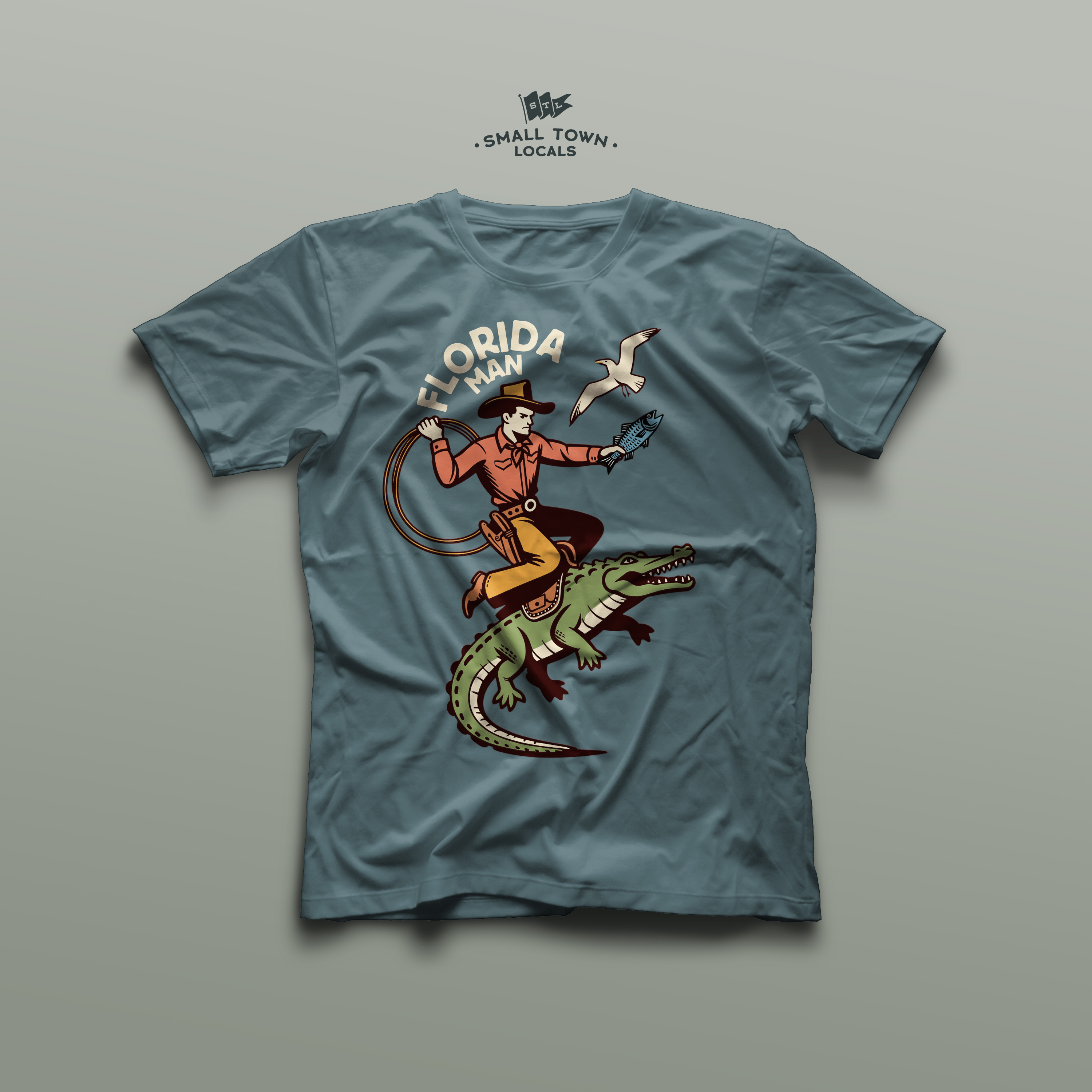 Florida Man florida graphic design illustration tshirt