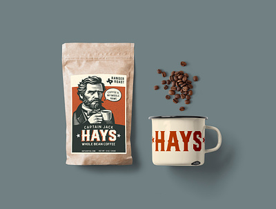 HAYS coffee branding coffee illustration packaging