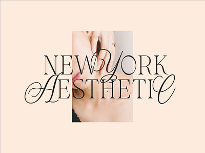 New York Aesthetic | Luxury Font Duo branding cosmetic design fashion graphic design logo logotype magazine typeface
