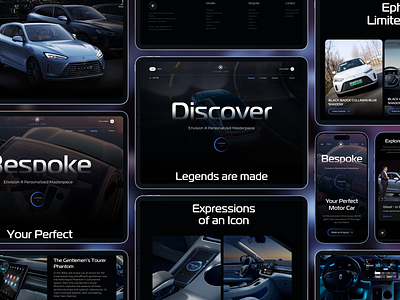 Luxury automobile Service- Web Interface Design | Orbix Studio car car rental carluxurywebsite custom dark mode dashboard driving interaction desig landing page minimal orbix studio player rental service responsive retro technology uiux user experience web design web interface