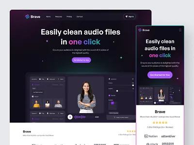 Audio Generate AI Website ai ai generate ai website audio ai website audio generate website product design web design website design