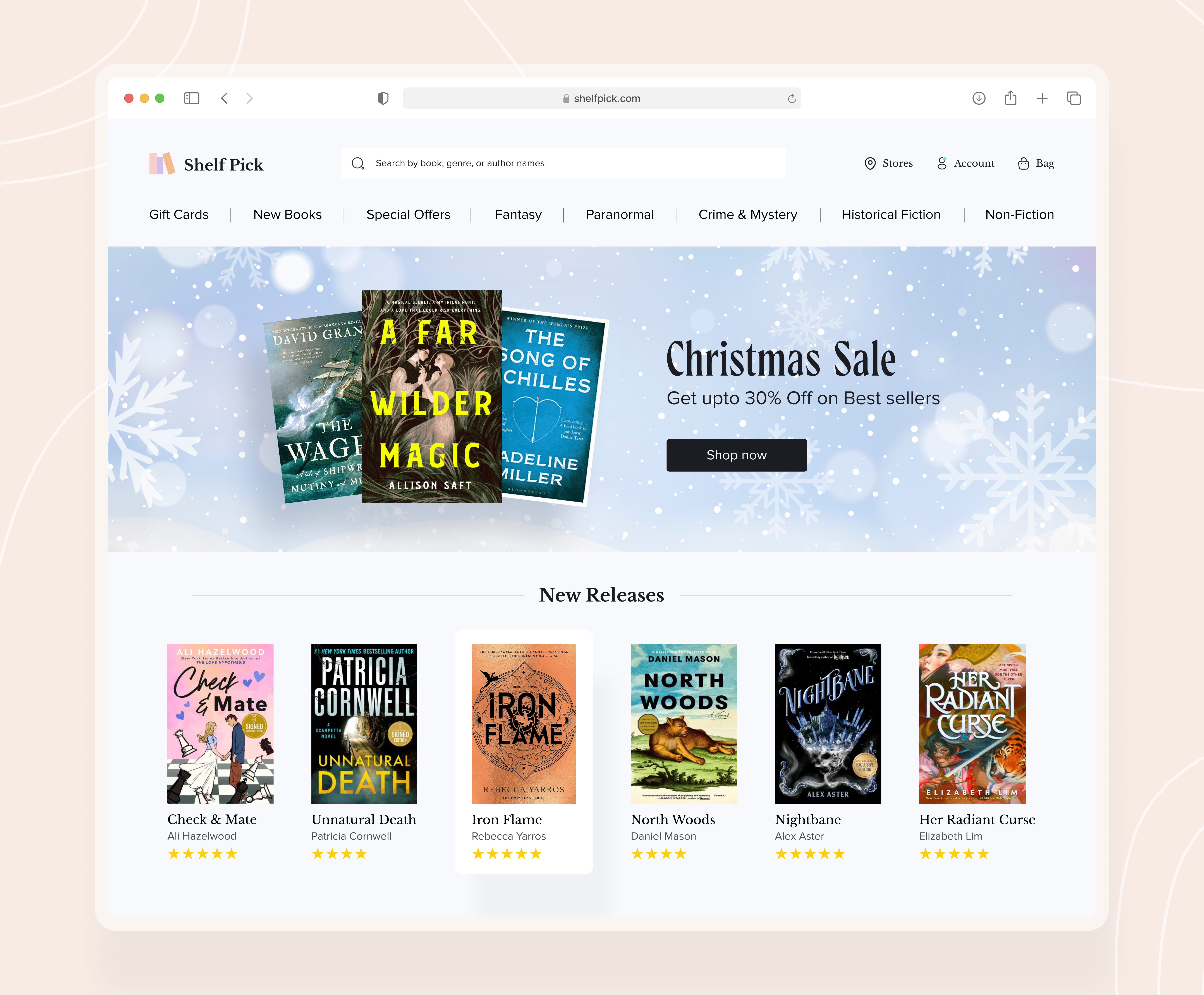 Shelf Pick - A Book Ordering Website Concept💕 adobe xd audiobook book ordering app book ordering website books app design figma illustration landing page library modern ui online bookstore reading app ui uidesign uiux ux web design website design website landing page