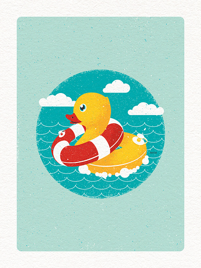 Lifeguard digital art digital graphic digital illustration drawing duck illustration lifeguard maxter maxter illustration ocean sea vector vector drawing vector illustration vectro graphic