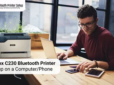 Xerox C230 Bluetooth Printer Setup on a Computer and Phone bluetooth printer setup xerox bluetooth printer setup
