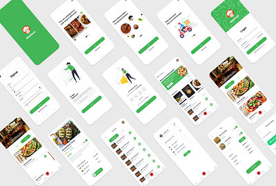 Food App | UI/UX Design design figma logo ui uidesign ux