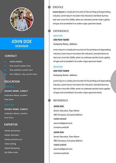 Free Modern Resume Template cv download resume free download free resume template modern resume template resume