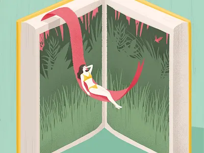 Amaca book conceptual culture holiday jungle library literary readers reading relax