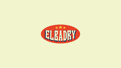 Elbadry Logo 80s branding car cars fix garage logo mechanic old retro service vintage