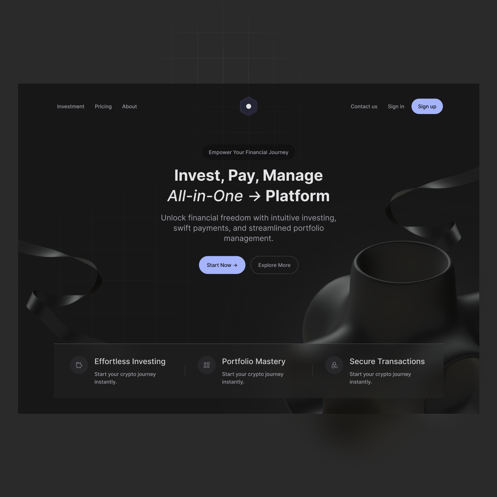 Unveiling upcoming free 3D library. 3d library freebie illustration ui