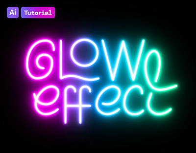 How to make realistic Neon Glow Effect in Illustrator adobe illustrator glow glow effects glowing illustration illustrator neon neon effect tutorial neon effects neon glow effect neon text realistic glow realistic neon text effects tutorial vector
