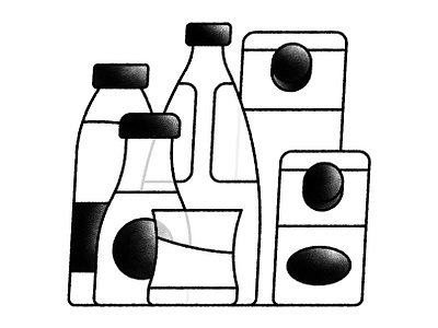 Milks illustration milk