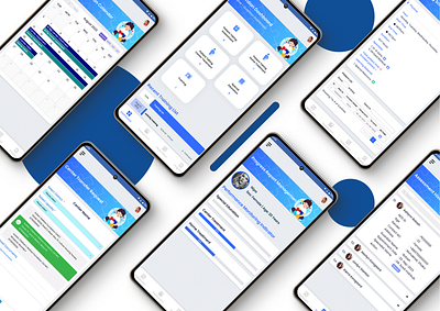 NDDP Trust-Autism Care Mobile UI app design application ui designer mobile app ui uiux user interface design