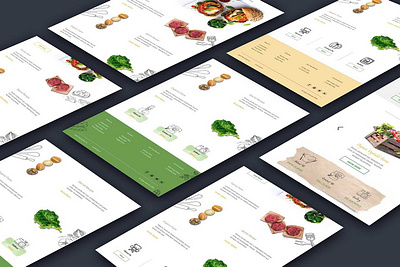 Fast-food graphic design u ui ux design