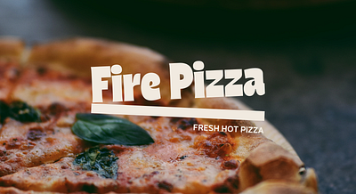 Fire Pizza | Branding brand design brand identity branding branding design branding inspiration branding strategy design food graphic design identity inspo logo logomaker packaging pizza typo visual visual design