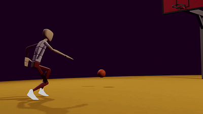 BASKETBALL DUNK 3d animation basketball dunk