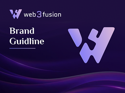 Web3fusion-logo branding brand brand identity branding design identity design landing page logo logo design logo type type typography ui visual branding visual identity