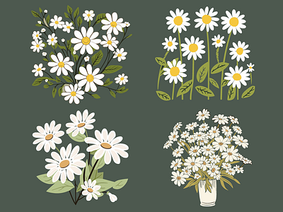 Daisy Dream - Whimsical Floral Illustration daisy daisy dream floral floral illustration illustration