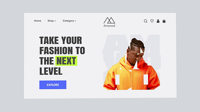 Amwood - Ecommerce Clothing Store clothing discover e commerce ecommerce shop ecommerce store fashion online shop online store ui ui design ui inspiration uiux user experience user interface ux