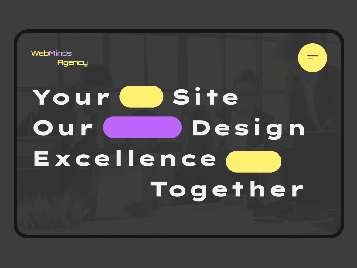 WebMindsAgency agency animation app design portfolio ui ux website