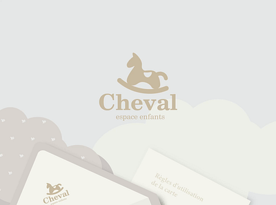 logo for the Cheval branding graphic design logo