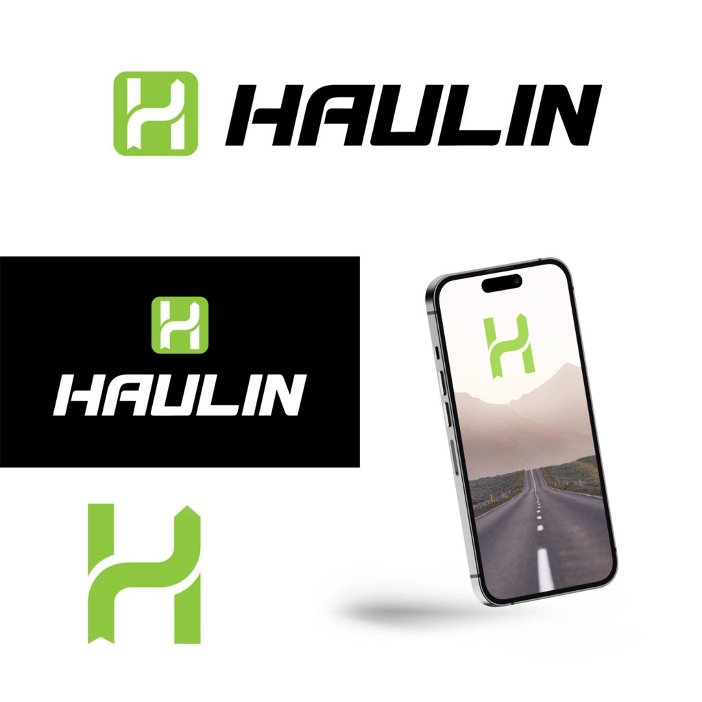 logo design for a haulage company branding design graphic design logo logo design vector