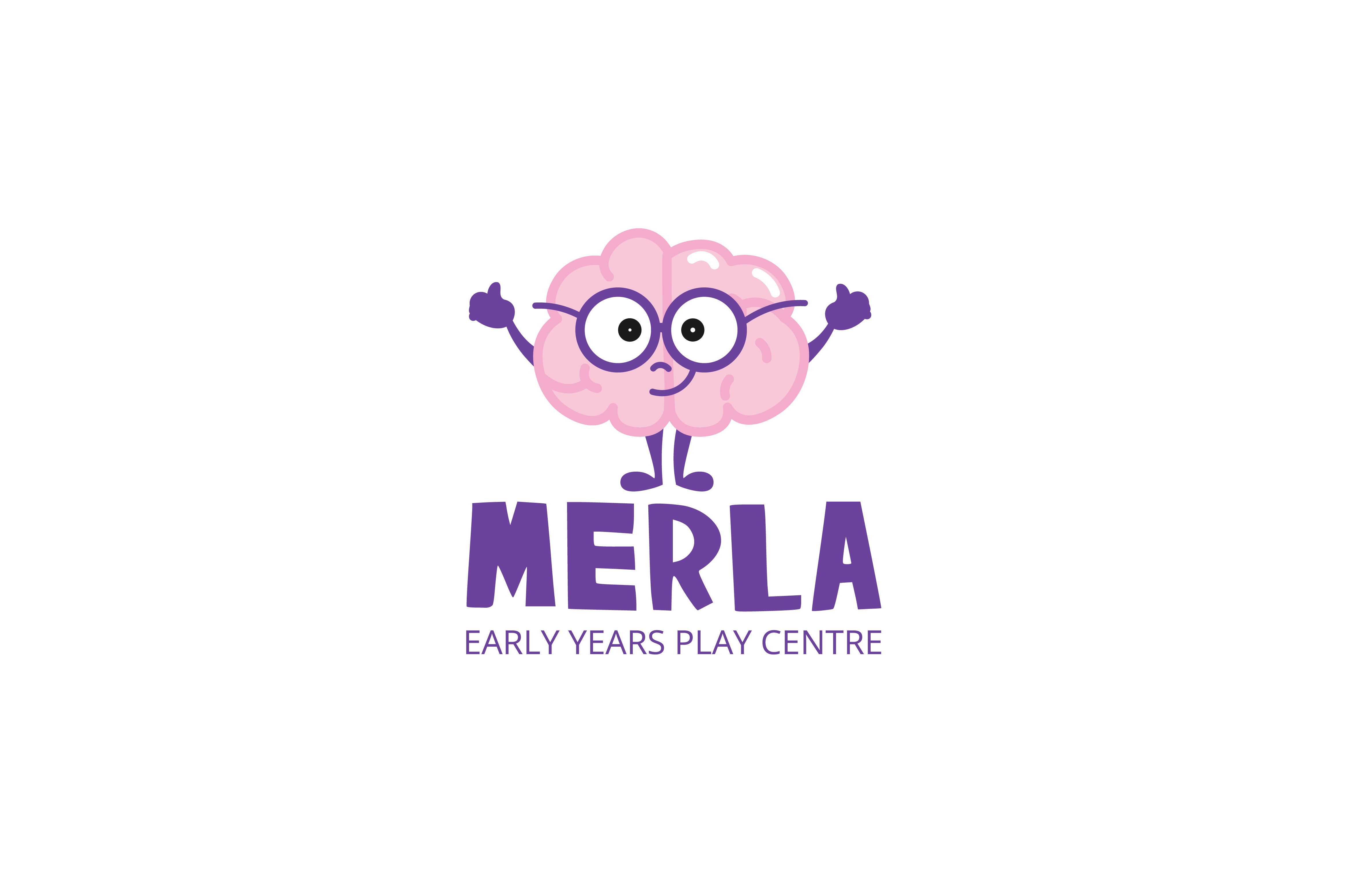 Logo for the Merla art design graphic design illustration logo vector