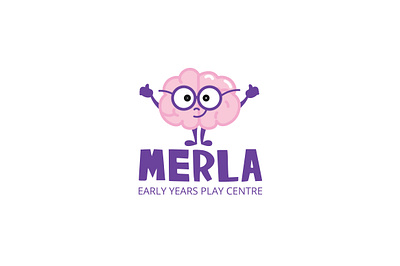 Logo for the Merla art design graphic design illustration logo vector