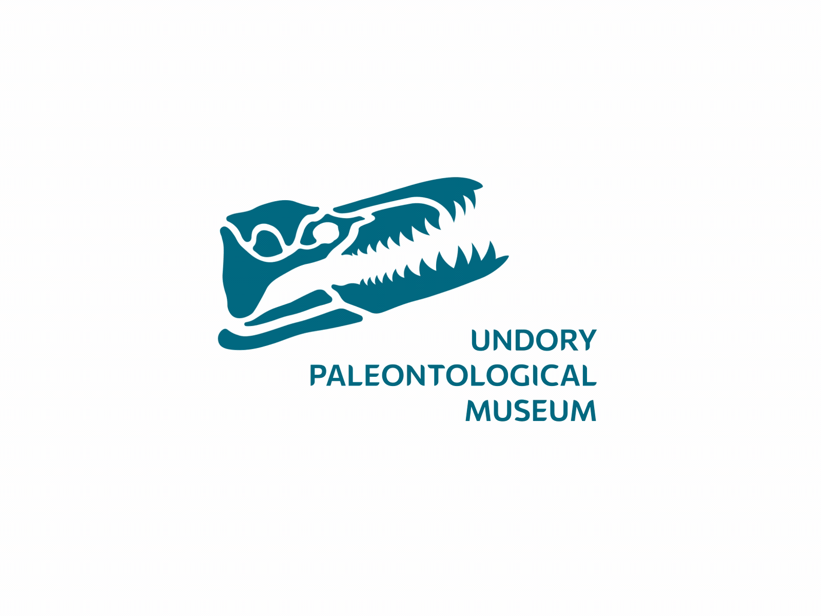 Reveal of The Paleontology Museum logo 2d motion brand design branding corporate identity design dino dinosaur graphic design illustration logo motion design motion graphics museum paleontology reveal reveal logo vector