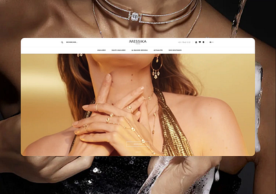 Messika - Disrupting Diamonds accessories black and white clean ecommerce interaction jewel jewellery jewelry jewels lookbook luxury messika minimalist mobile motion product page store ui design user interface website interaction