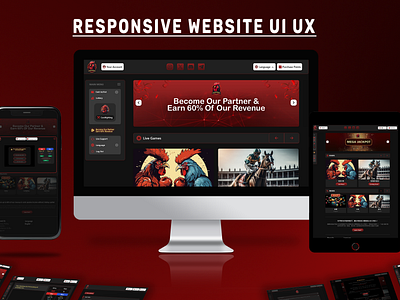 Responsive website IU UX design in XD Figma figma responsive ui ux ui website ui ux website ui ux design xd