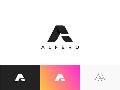 Alferd abstract logo brand design brand identity branding business logo classic logo corporate logo creative logo dynamic logo geometric logo graphic design illustration logo logo design luxury logo minimal logo minimalist logo modern logo monogram logo symbolic logo