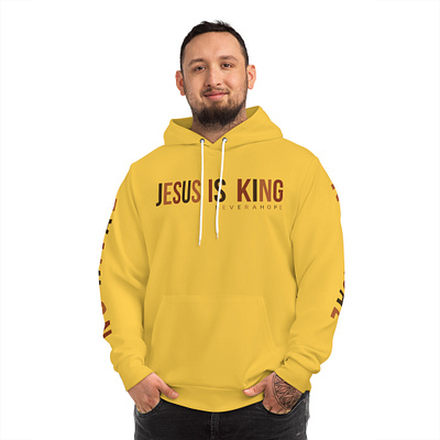 Shaquille Leonard: Jesus Is King Hoodie american football apparel design football graphic design hoodie jesus is king jesus is king hoodie never a hope nfl no equal no rival shaquille leonard shaquille leonard hoodie