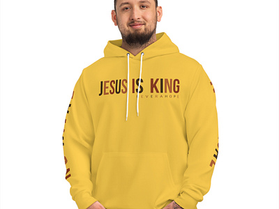 Shaquille Leonard: Jesus Is King Hoodie american football apparel design football graphic design hoodie jesus is king jesus is king hoodie never a hope nfl no equal no rival shaquille leonard shaquille leonard hoodie