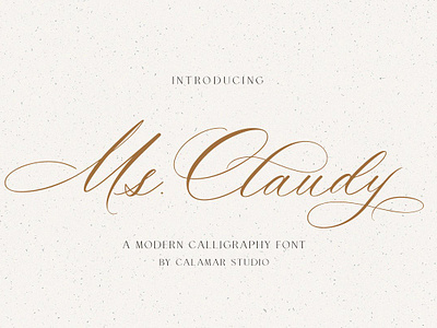 Ms Claudy | Wedding Calligraphy Font Free Download branding calamar font calligraphy font contemporary copperplate elegant font feminine feminine font fine art font font handwritten logo font modern calligraphy romantic script script font stylish wedding invitation wedding invitation font