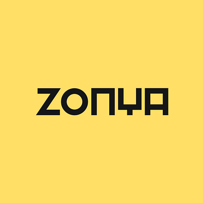Logotype Zonya branding design logo logotipo logotype typography