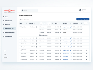 Table UI designs, themes, templates and downloadable graphic elements ...