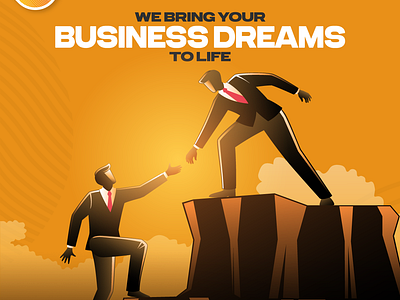 We Bring Your Business Dreams to Life animation branding graphic design logo motion graphics