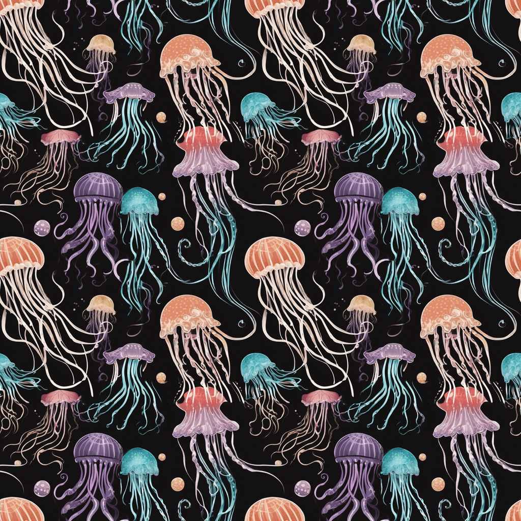 Ocean Creatures Pattern by more.graphics on Dribbble