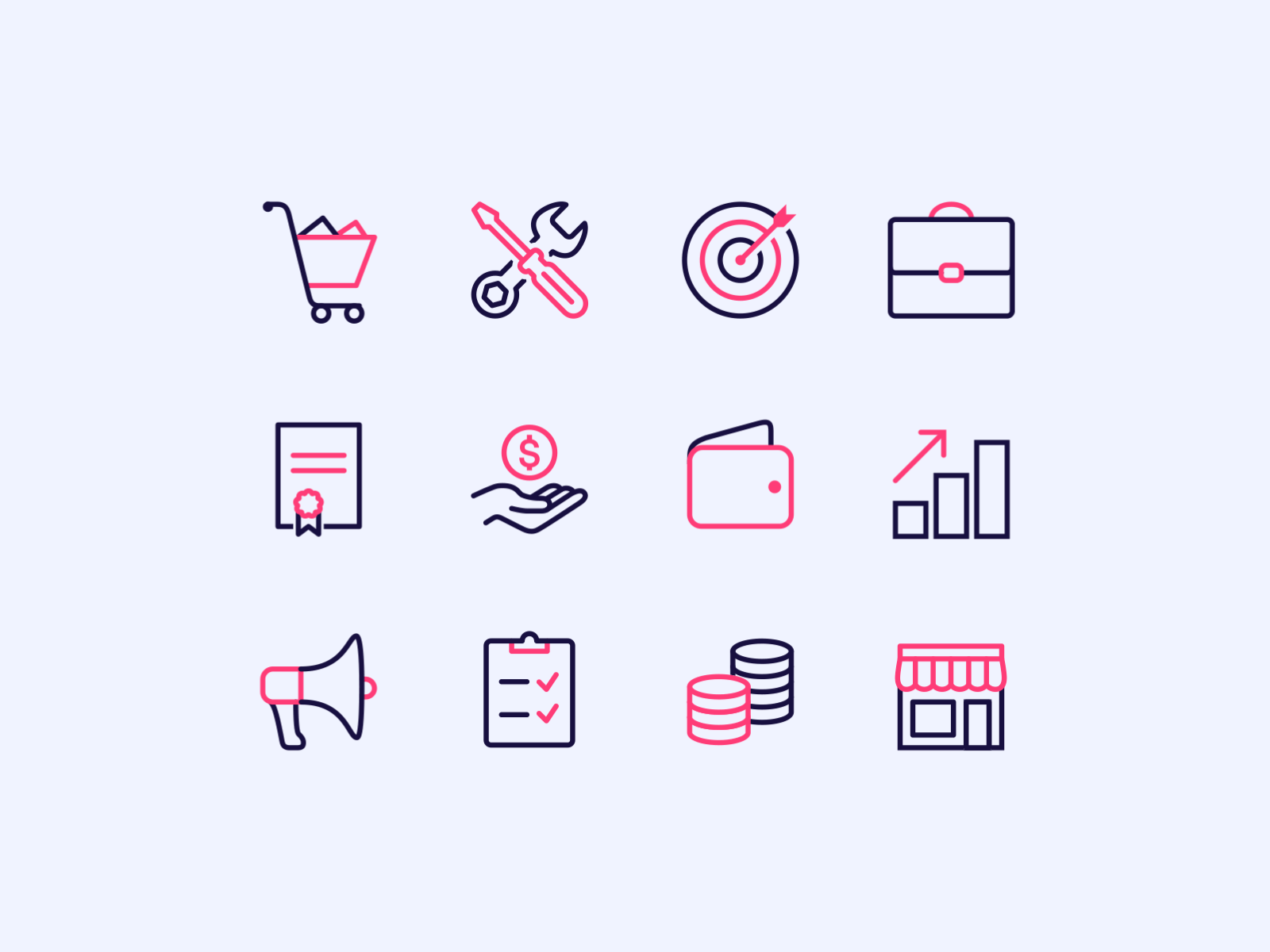 Animated icons animated icons animation business ecommerce finance icons icons set infographics ios money motion graphics outline icon shopping ui design