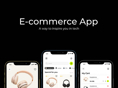 E-commerce App 3d app design e commerce e commerce app product design tech products ui ui app ui design uiux ux