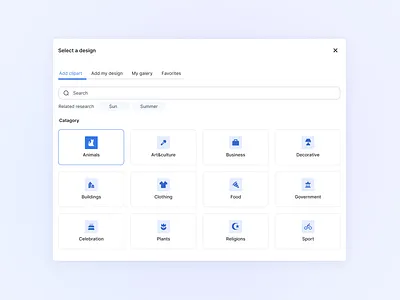 Search Modal Pop up UI Design / Daily UI add file add image branding design e commerce favorites form graphic design illustration interface logo pop up quick actions saved search search modal smart search ui ui design
