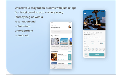Hotel Booking App app booking branding cocept design hotel mobile ui ux