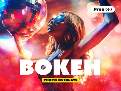 Bokeh Photo Overlays Effect blur blurred bokeh cartoon cinematic download dreamy effect flare free freebie lens light oil paint photo pixelbuddha psd rays template