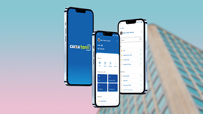 Caixa Tem UI Redesign bank finance app ui