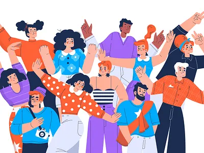 characters character design chracters fun guys happy man people stylish people women