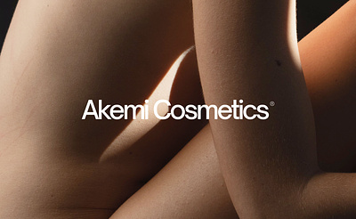 AKEMI Cosmetics Branding & Web branding design graphic design illustration logo typography ui ux vector webdesign