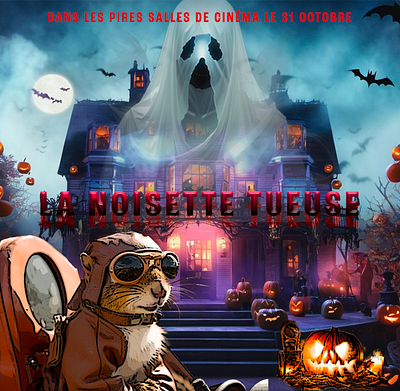 Création d'une affiche d'Halloween animation