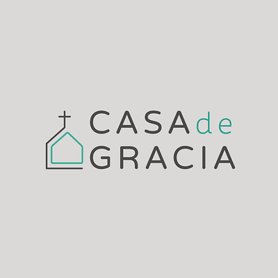 Casa de Gracia - Church Logo & Branding brand identity branding church church branding church graphics clean clean logo coffee cups cross grace graphic design house house of grace logo logo design marketing designs social media logos social media marketing