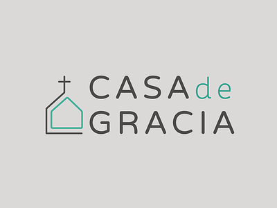 Casa de Gracia - Church Logo & Branding brand identity branding church church branding church graphics clean clean logo coffee cups cross grace graphic design house house of grace logo logo design marketing designs social media logos social media marketing